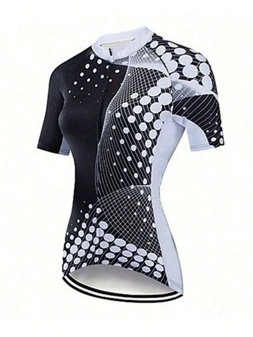 Women's Cycling Jersey Short Sleeve Bike Shirts Full Zip Bicycle Biking Tops Road Mountain Riding with Pockets