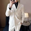 2024 New Blazer Hombre Double-breasted Business Casual Men's Jacket Slim Fit Men's Social Coat Custom Made Suit  L87 4