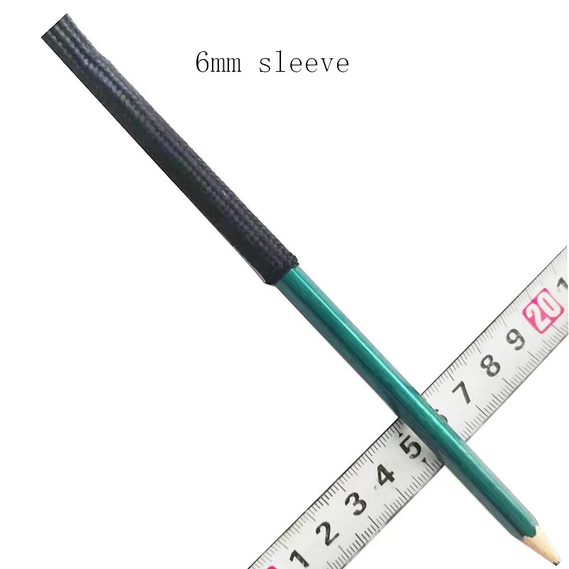 Soft Cotton Nylon Braided Wire Cable sleeve Nylon Braided High Density wire protection 2M 2/4/6/8/10/12/14/16/18mm