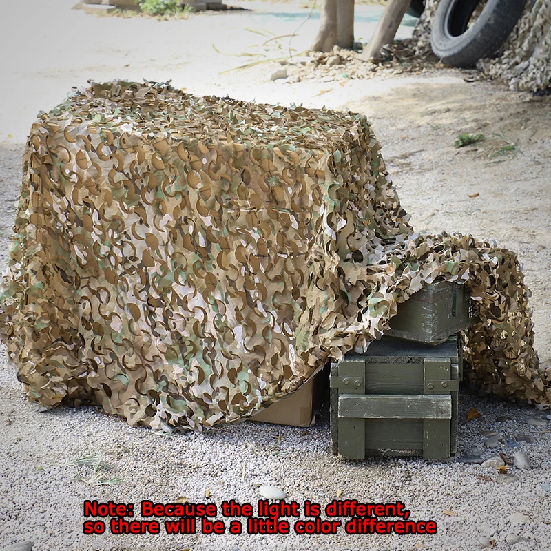 Tactical Shooting Hunting Camouflage Net Cs Army Hide Shade Military Cover Outdoor Foldable Combat Accessories Training Camo Net