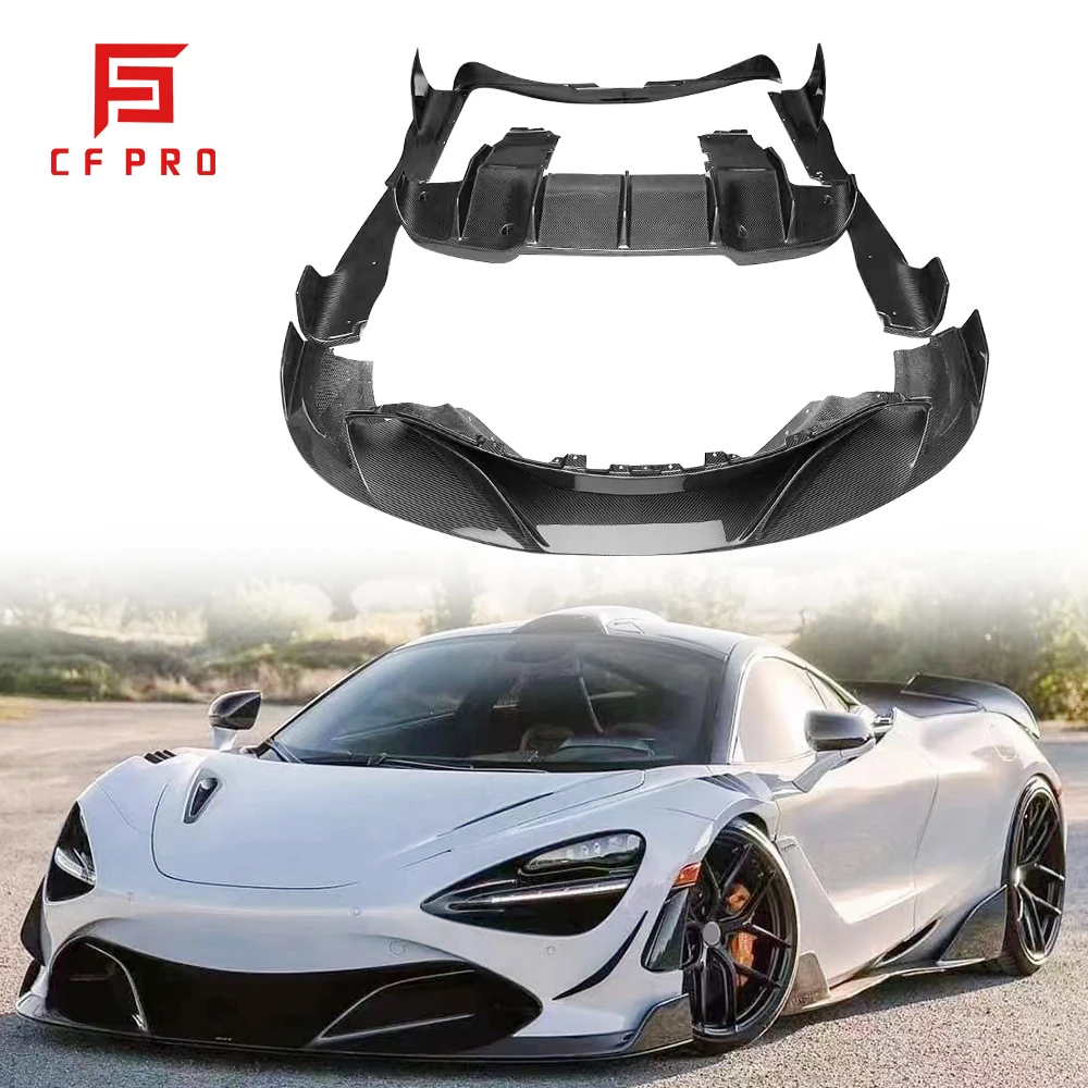 Kit Carrozzeria Di Alta Qualità Per Paraurti Anteriore Mclaren 720S Ryft Paraurti Posteriore Per Kit Carrozzeria Mclaren 720S