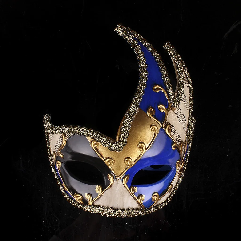 FEQO 64 Stück Maskerade Maske Venezianische Vintage Antike
