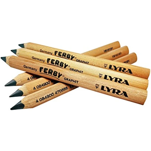Lyra Super Ferby Triangular Colored Pencils (Set of 6)