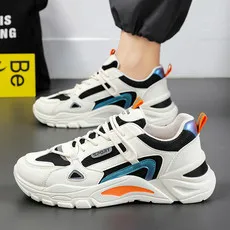 

Fashion chunky sneakers Men's shoes platform casual shoes