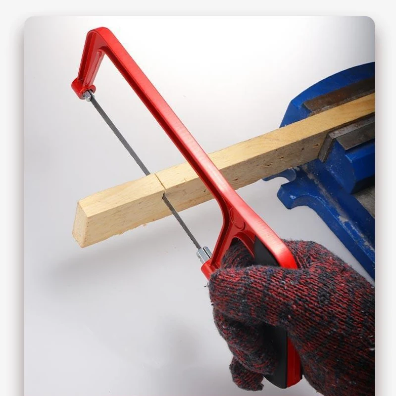 Hand saw multi purpose saw handheld saw Aluminum Alloy Small Saw Household Small Handheld Saw Adjustable Spacing Suitable for Metal Pipeline PVC Wood Cutting