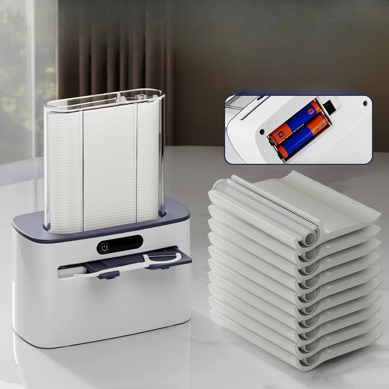 지능형 유도 치실 상자, 자동 팝업 전기 치실 스틱 보관, 호텔 박스형 치실 기계
