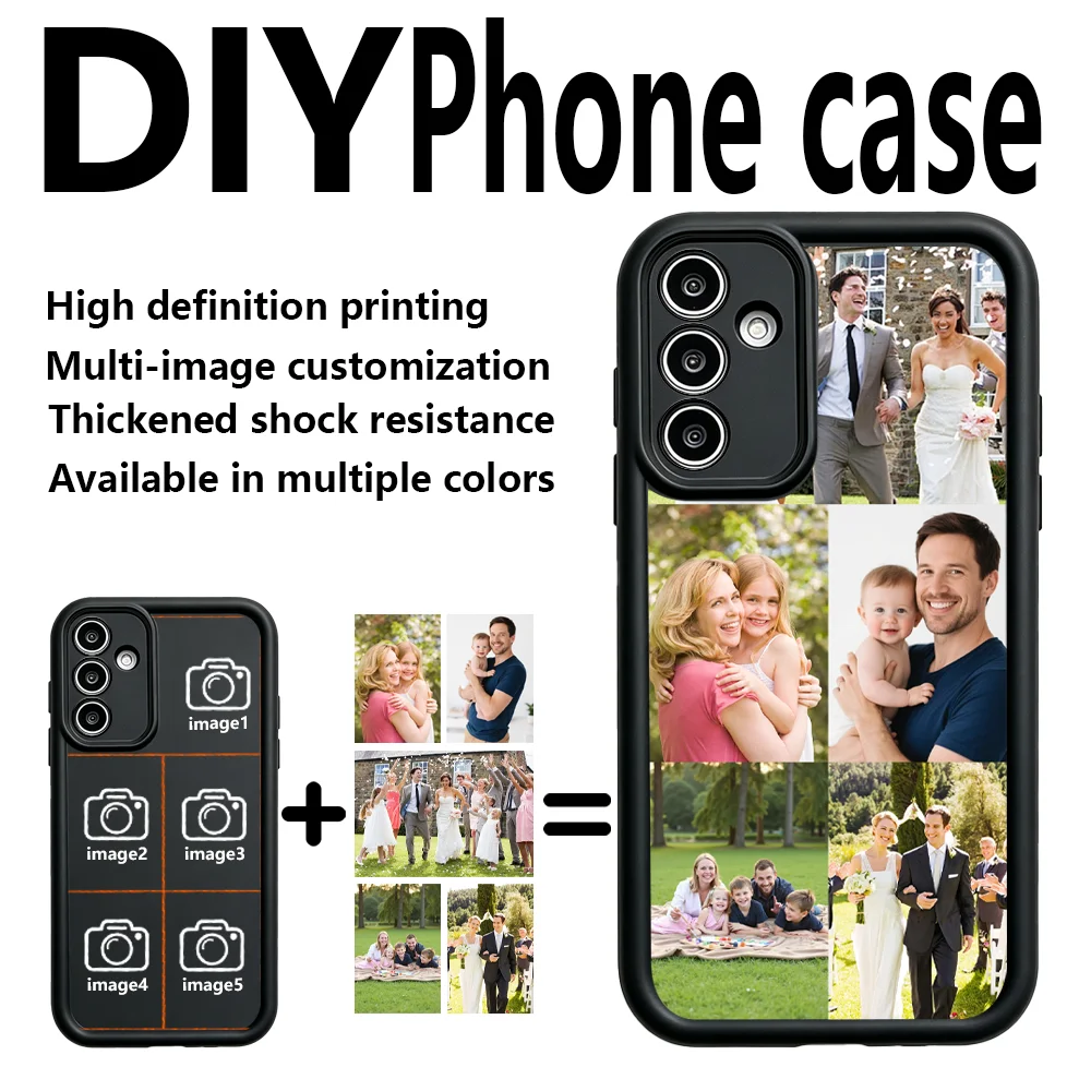 Customizable Shockproof Phone Case with DIY Photo Design