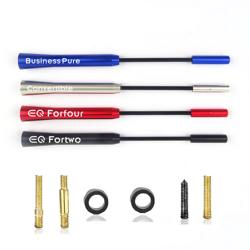 Nuova Antenna Per Auto Da 17Cm Auto Radio In Fibra Di Carbonio Accessori Per Auto Aeree Per Smart Eq Forfour Eq Fortwo Facelift Formore Mhd #1 Pulse