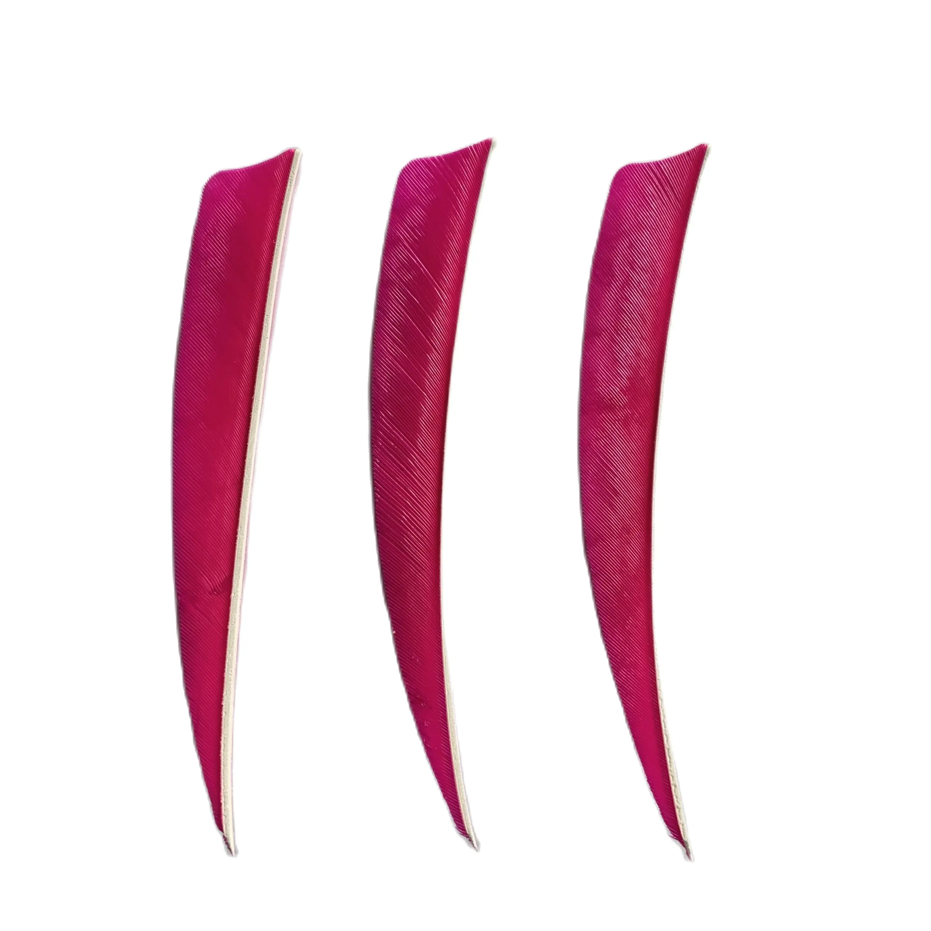 Archery Arrow Feathers 50 Pcs/Lot 3 Inch 4 Inch 5 Shield Turkey Feather Archery DIY For Archery Arrow Accessories Right Wing/Left Real Wing