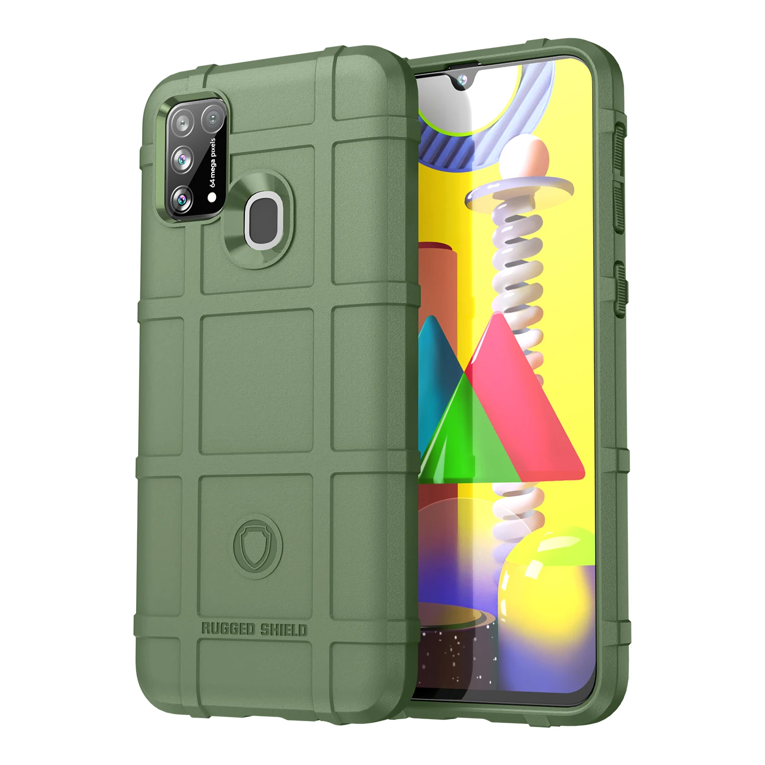 Premium Armor Shield Silicone Case - Anti-Knock Matte Finish