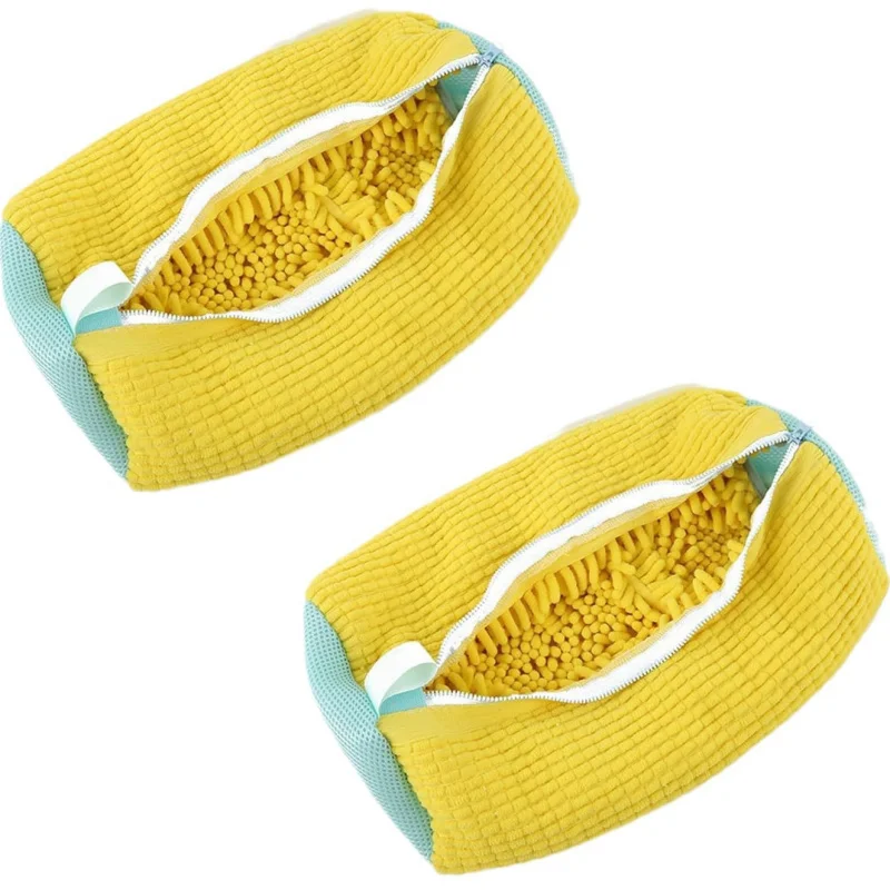 Amazon's new lazy shoe  cylinder  machine, made of polyester-cotton, laundry bag for protecting shoes from deformation during 5