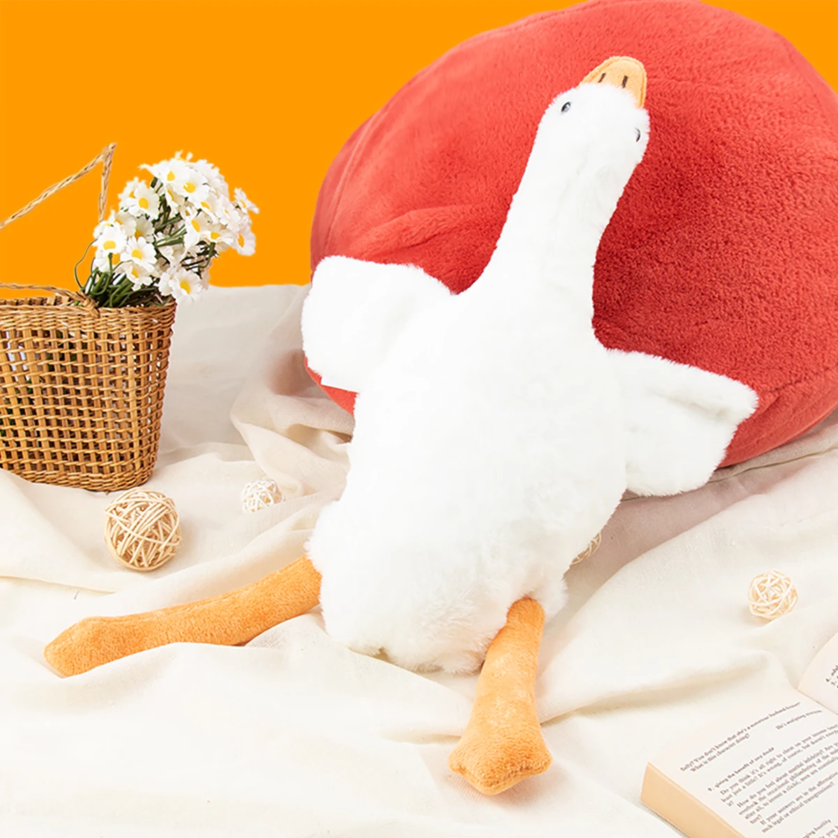 50cm Goose Plush Toy Soft Stuffed Animal Couch Pillow Bed Decor Gift for Kids Girls Women Birthday