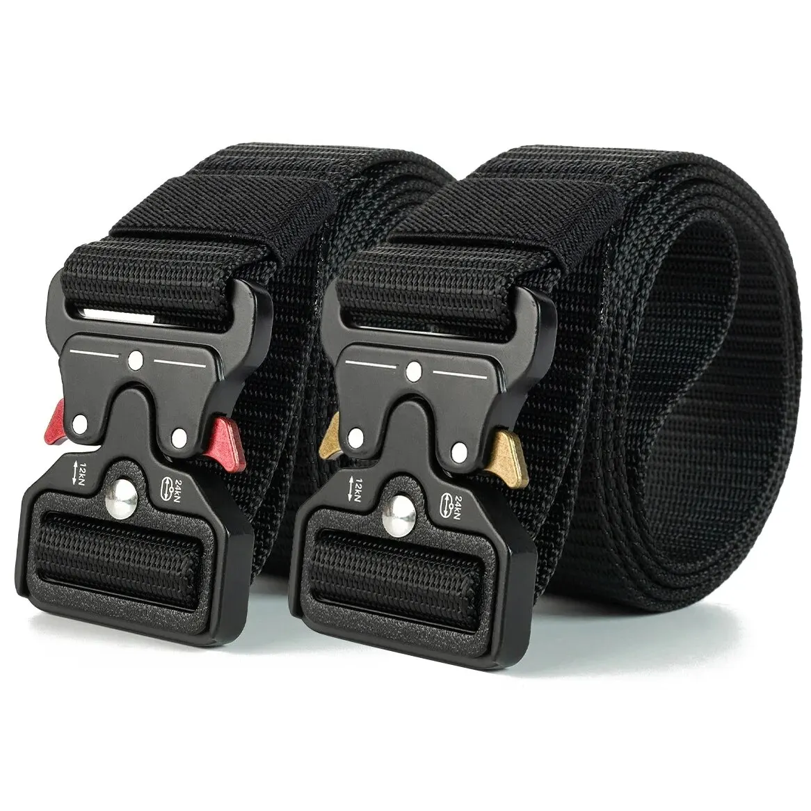Men's multi-function nylon canvas belt for outdoor jeans