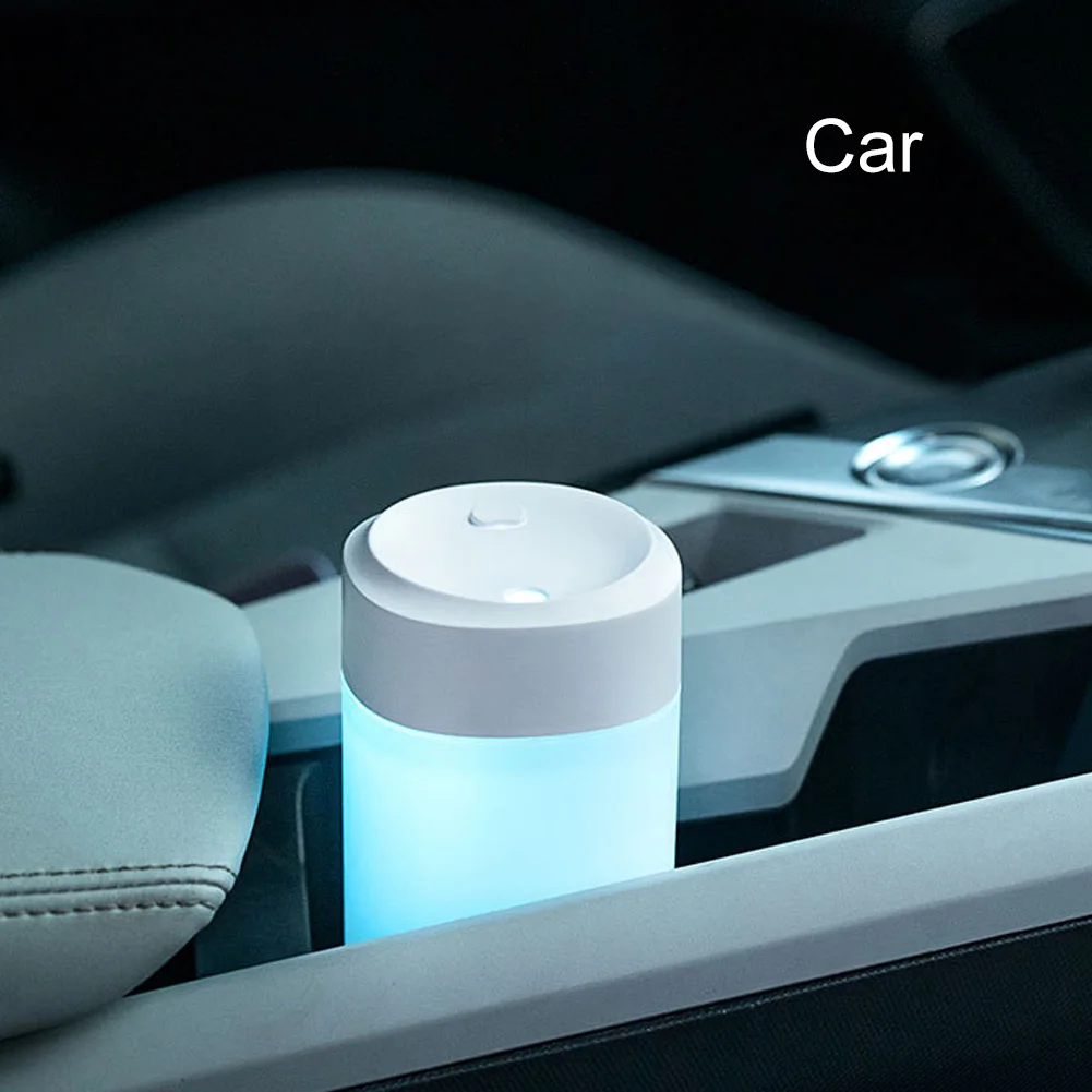 200ml Portable Mini Humidifier USB Powered With LED Light Car Home Humidifier Aroma Essential Oil Diffuser Interior Accessories air humidifier