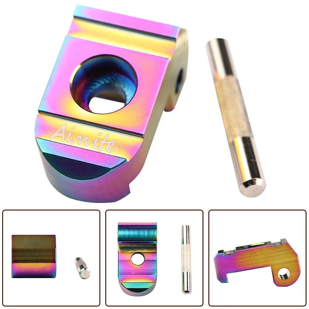 

Foldable Front Lock Buckle Latch With Pin Colorful 3.6*1.95*1.9cm Scooter Parts Accessories For Xiaomi M365 Electric Scooter