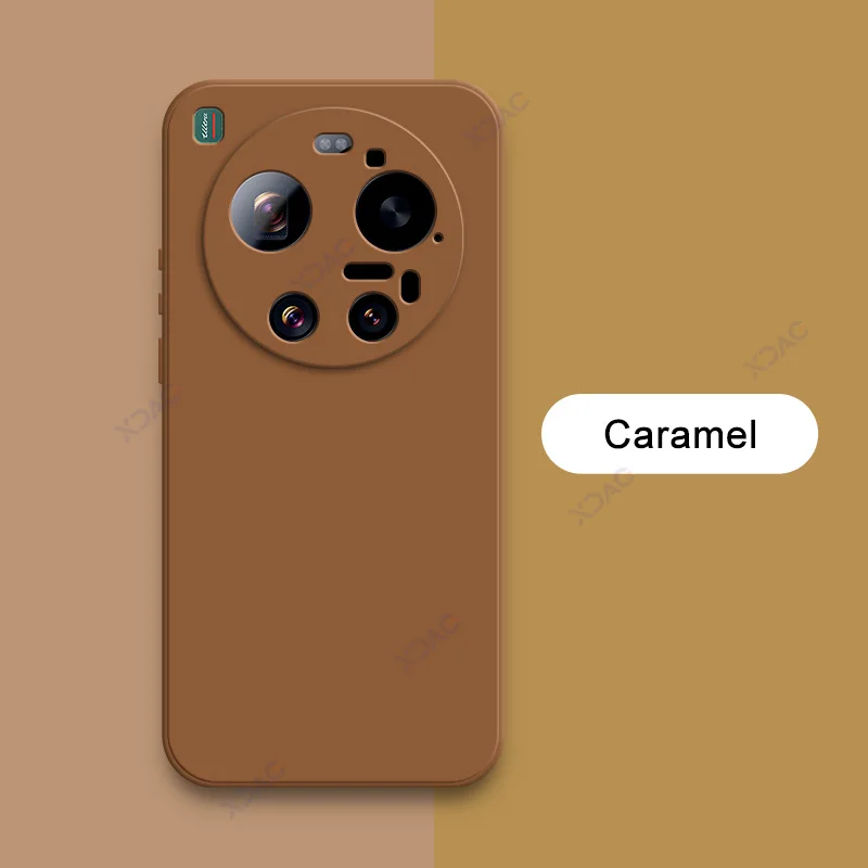Premium Double Layer Liquid Silicone Phone Case with Soft Square Design - Enhanced Protection Armor Housing