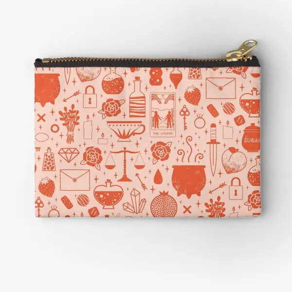 

Женские Мешочки на молнии Love Potion, однотонные сумочки для хранения носков, ключей, денег, карманов, маленькие кошельки для монет, на День святого Валентина