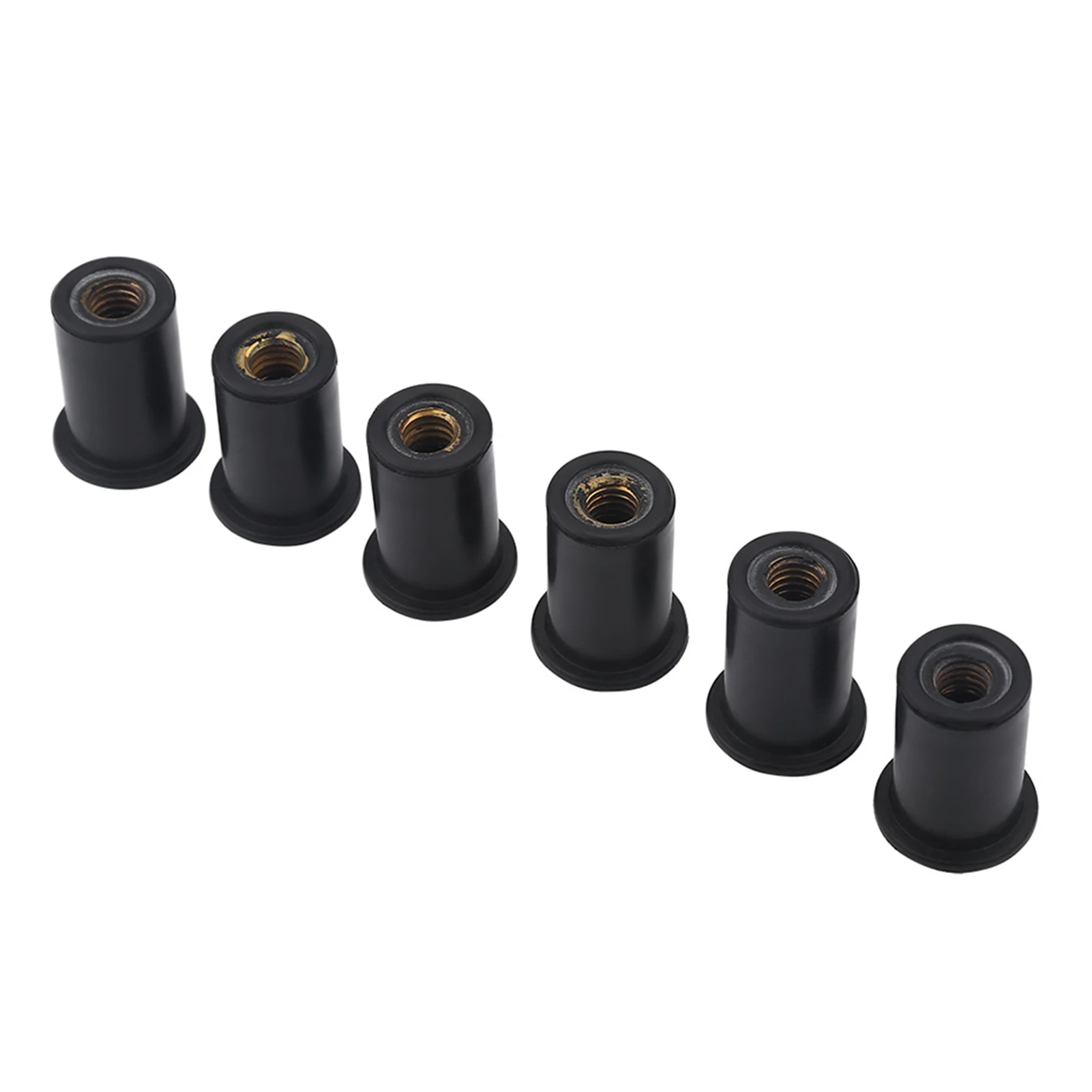 Rubber Well Nuts   M6  Rubber Well Nuts   for Motorcycles Kayak Canoe Boats Well Nuts 6