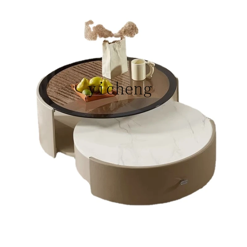 

Hyp [Popular] KUKa Modern Simple Coffee Table Corner Table TV Cabinet Unit Small Apartment Living Room