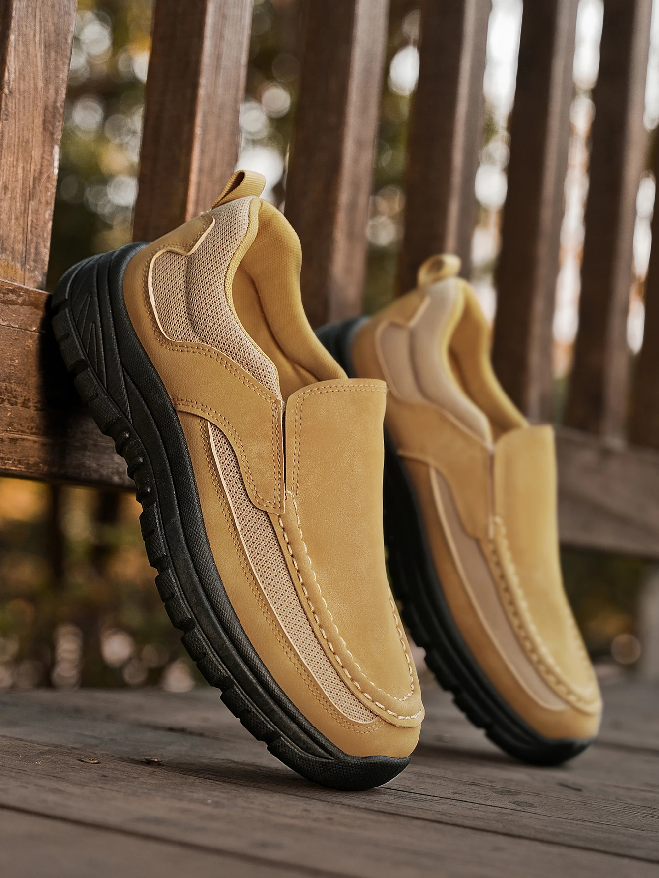 Labor Protection Men's Shoes Autumn Construction Site Work Work Anti Slip Wear-Resistant Sports Leisure Mountain Climbing 5