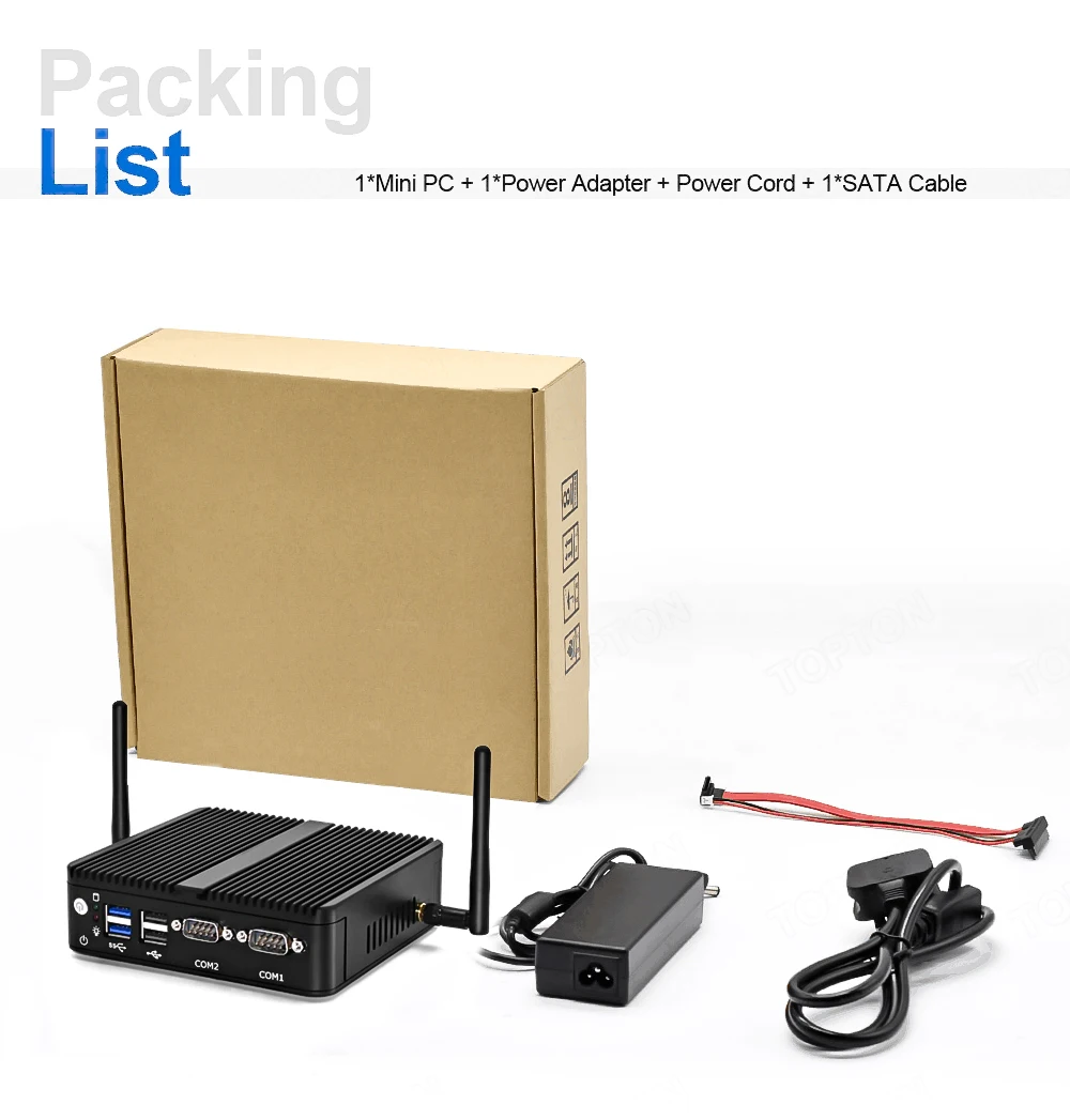 Industrial Pc Fanless Mini | Industrial Computer | Intel