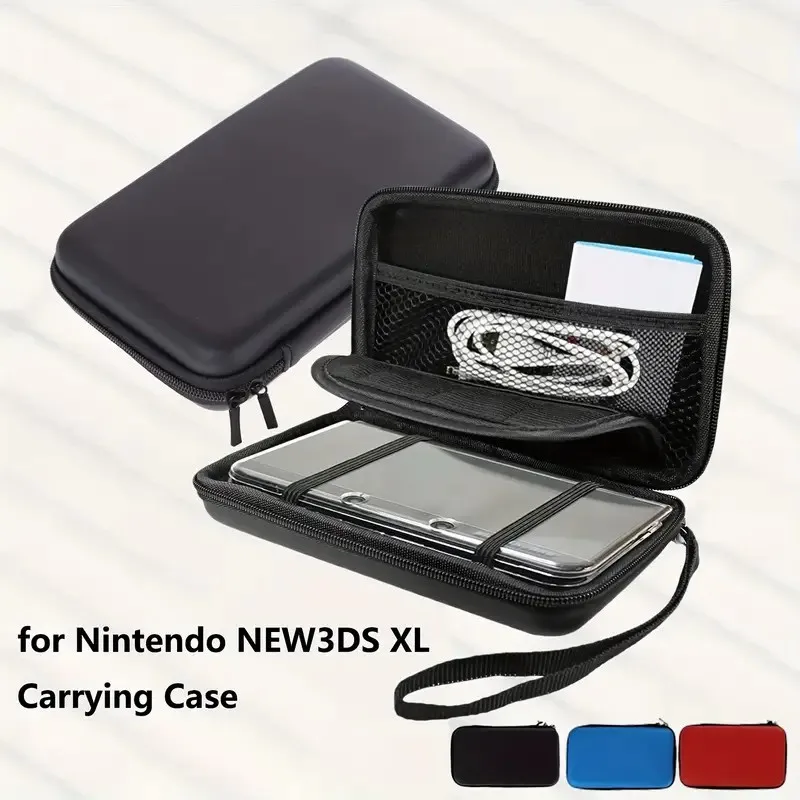 NEW3DS XL, NEW3DS LL, 3DS XL 및 3DS LL용 휴대용 케이스 보관함, 콘솔 보관 가방