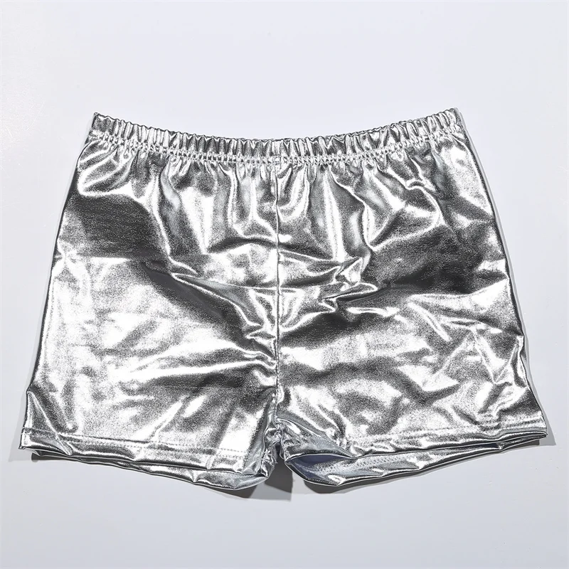 Yoga Shorts Shiny Finish