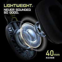 Onikuma Gaming Headset for PS5, PS4, PC, 2.4GHz USB Gaming Headphones with Mic, Ergonomic Design 5.3 Bluetooth Headphones - Image 2