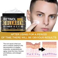 Crème pour le visage au collagène rétinol pour hommes, soin hydratant, éclaircissant, rides lisses, raffermissant, soins pour la peau 3