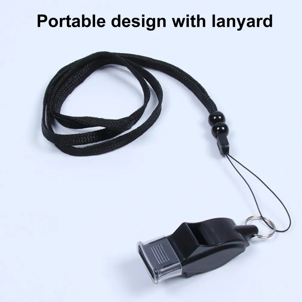 Portable Dolphin Whistle Loud Sound Dolphin Referee Whistle with Lanyard Storage Box Portable Outdoor Training for Soccer