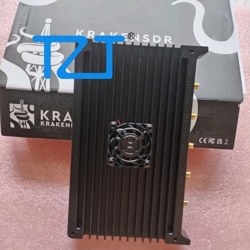 TZT KRAKENSDR 소프트웨어 정의 라디오 24MHz-1.766GHz 5 RX 채널(5개의 안테나 포함) 광대역 통신용 RTL-SDR 기반