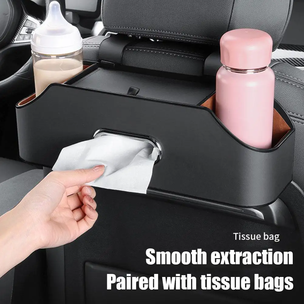 Car organizer seat 2024 multifunctional storage box