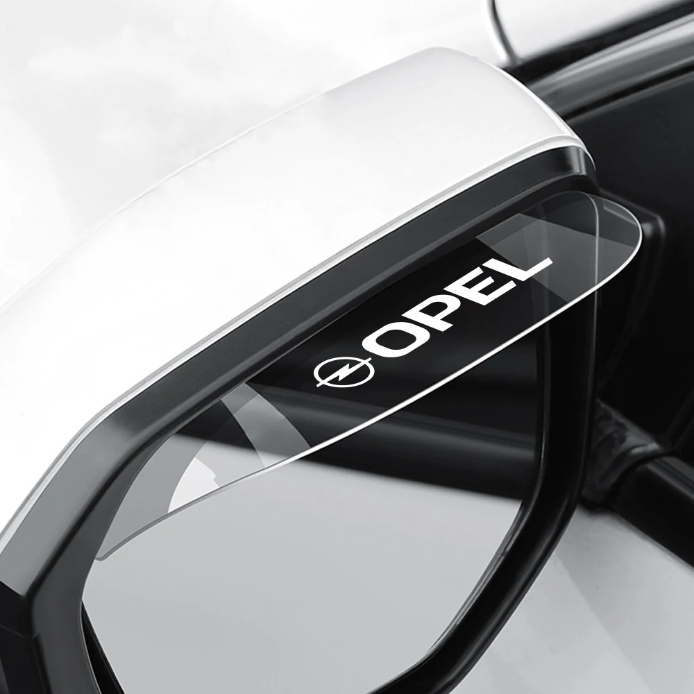 Car Rearview Mirror Eyebrow Rainproof Cover Auto Accessories For Opel Astra H J G K Insignia Corsa C D Vectra C B Meriva Trailer