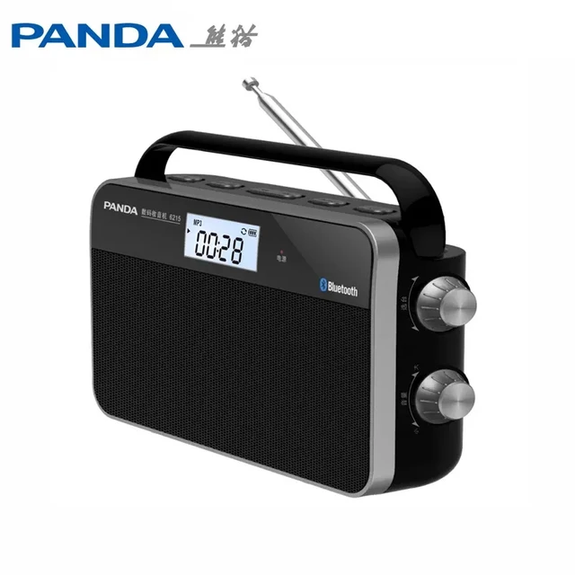 Panda 6215 Bluetooth Radio AM/FM-Band Stereo TF Card Plays Portable  Multi-Function Automatic FM DSP radio Home stereo - AliExpress