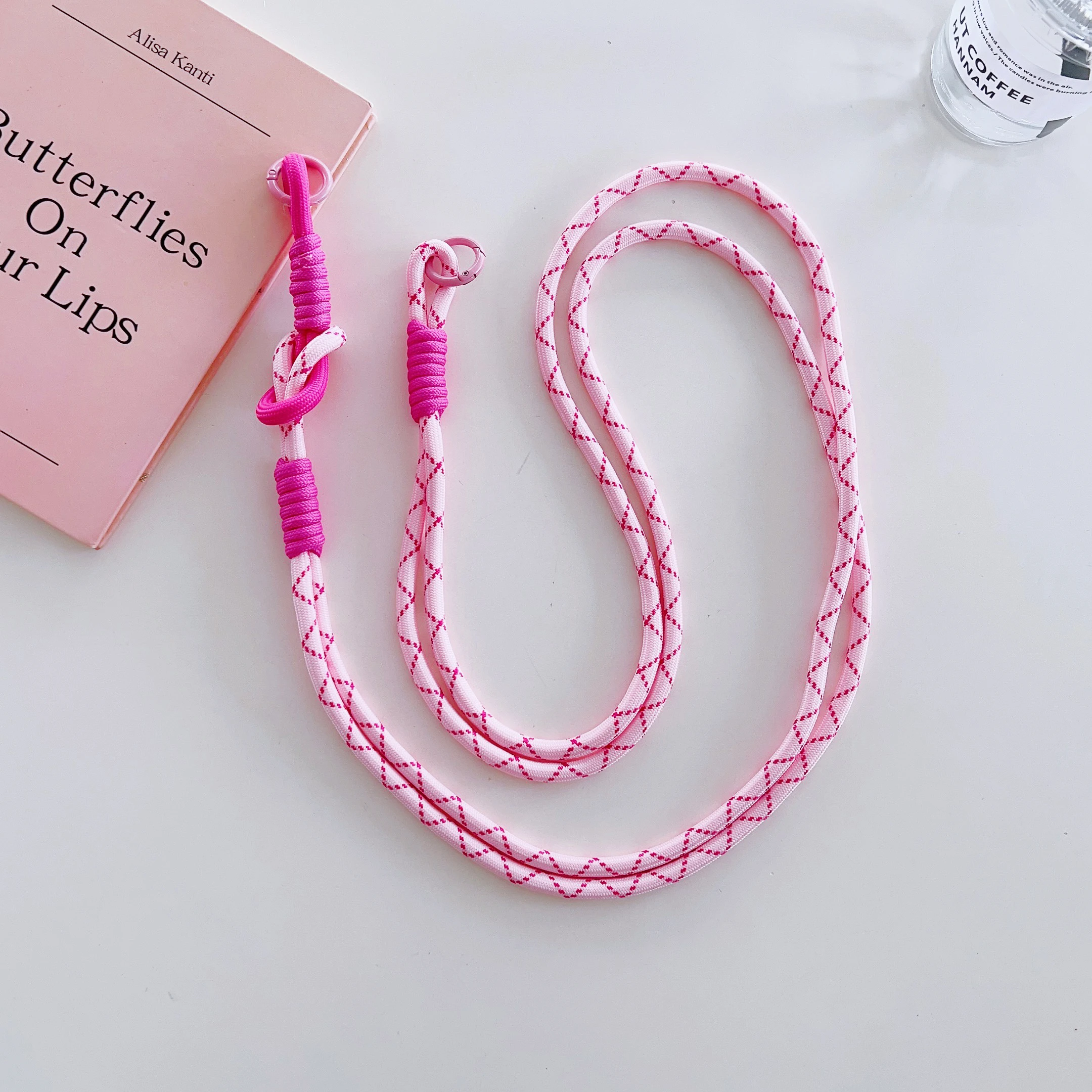 Hand-Woven Colorful Phone Lanyard Crossbody Strap