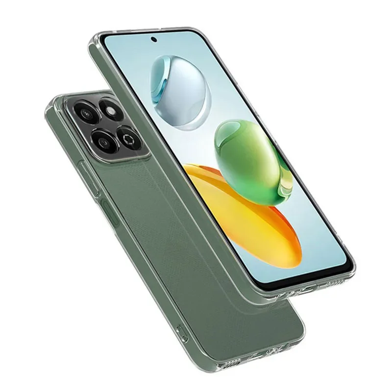 Sleek Transparent Soft TPU Phone Case - Clear & Slim Protective Cover