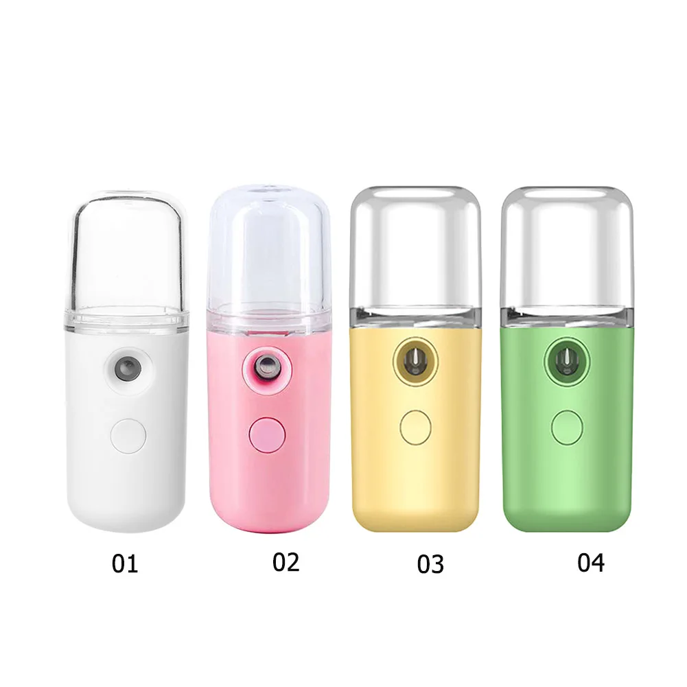 30ml 나노 미스트 스프레이어 USB 충전식 나노 페이셜 스티머 쿨 미스트 페이셜 스티머 속눈썹 연장용 스킨케어 메이크업용
