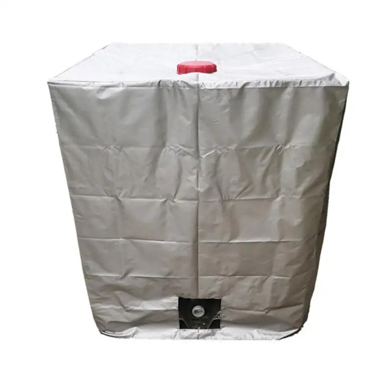 

Water Tank Protective Cover 210D Oxford Cloth Tote Cover Case Home Use Water Storage Ton Rain Barrel Protective Cover For Yards