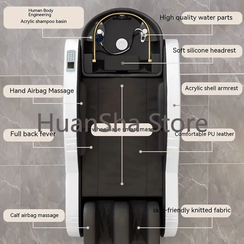 Beauty Salon Shampoo Chair Japanese Salon Head Spa Shampoo Chair