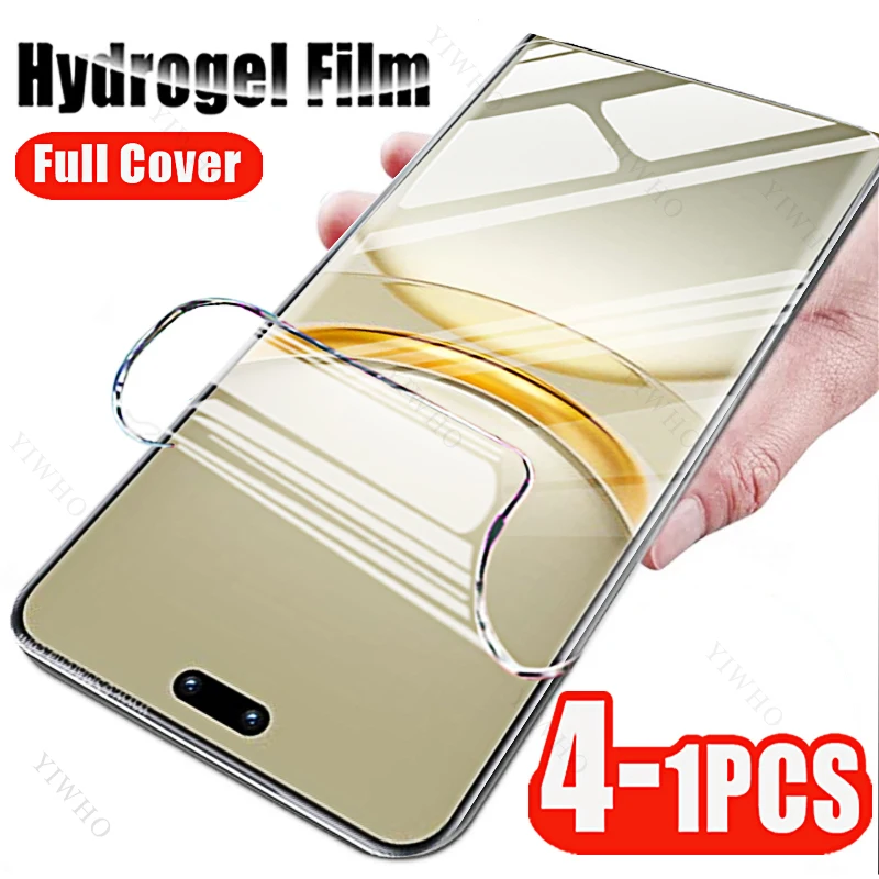 

4-1 шт. Гидрогелевая Передняя пленка для Huawei Nova 12 Ultra 11 10 9 8 Pro 12 Lite 11 Se, защитные пленки для экрана из мягкого ТПУ без стекла