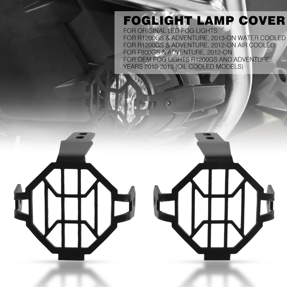 

Motorcycle LED Fog light Protector Guards OEM Foglight Lamp Cover For BMW R1200GS ADVENTURE F800GS Adventure R1250GS / ADV LC