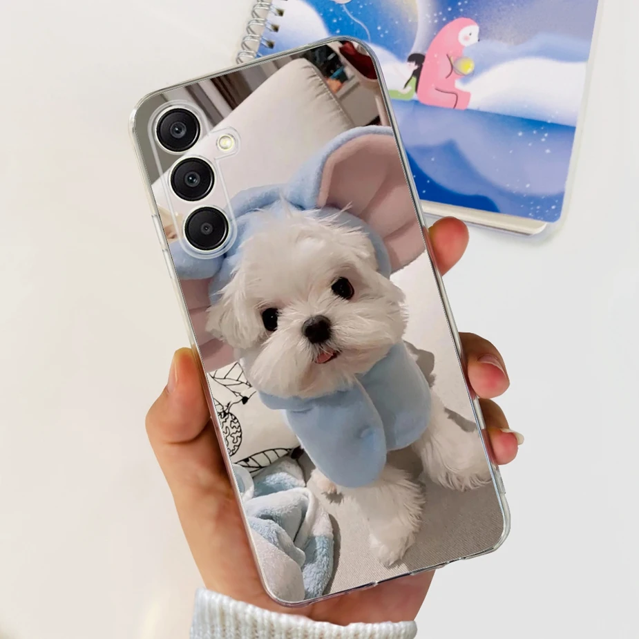 Luxury Painted Clear Silicone Case - Artistic Protective Cover