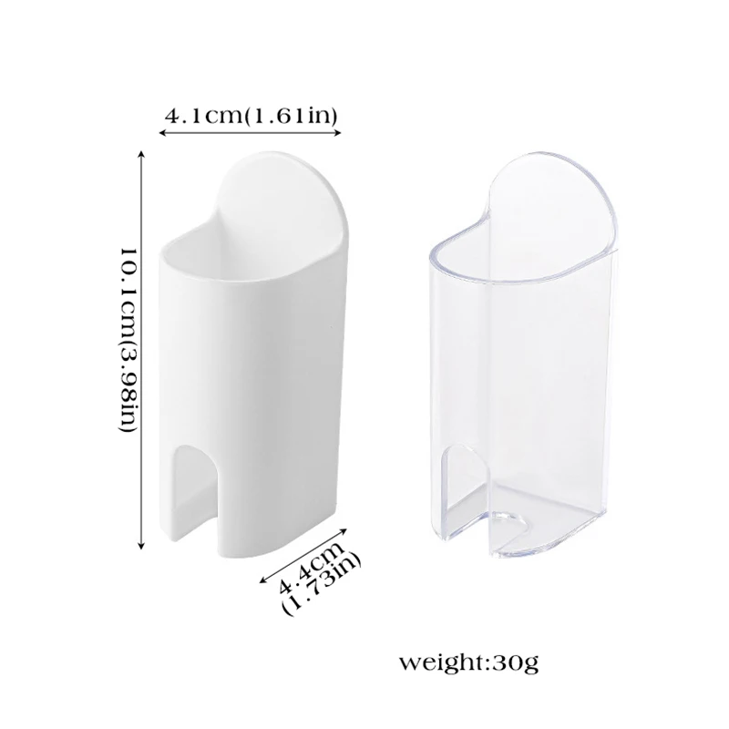 Houseeker Electric Toothbrush Holder Wall-Mounted Adult Child Toothbrush Stand Rack Space Saving Storage Bathroom Organizer