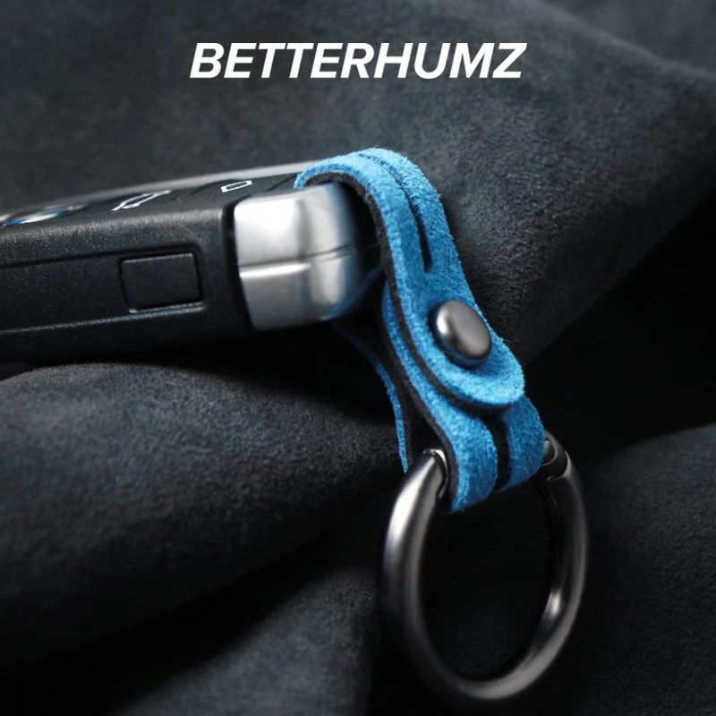 Alcantara Car Keychain For Men Key Strap Keyring For Audi A1 A2 A3 A4