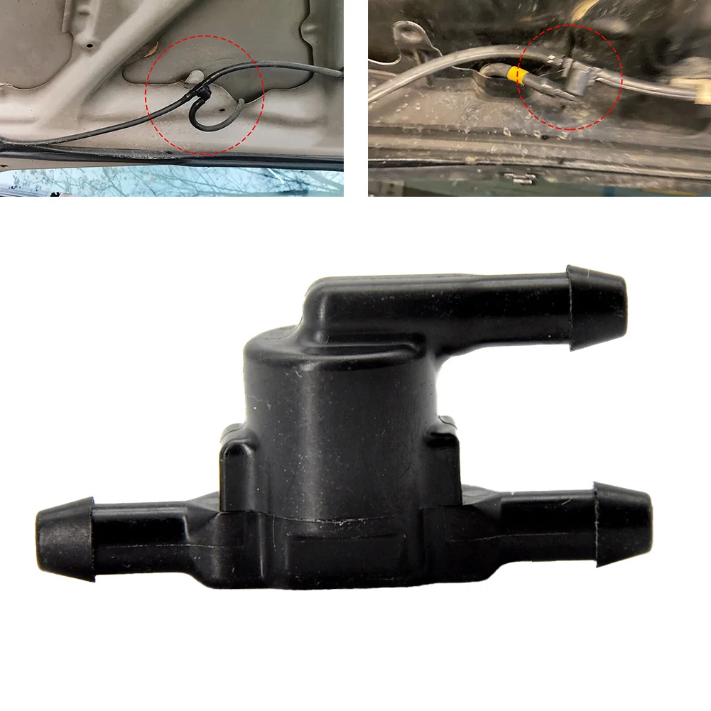 

1PCS/Set Black Plastic Wiper Washer Windshield Check Valve For Toyota For Corolla For Lexus 85321-28020