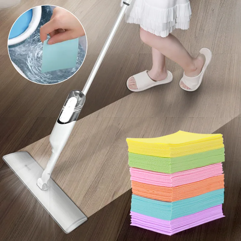 

30pcs Toilet Cleaner Sheet Mopping The Floor Wiping Wooden Floor Tiles Toilet Cleaning tablet Household Hygiene Cleaning Tools