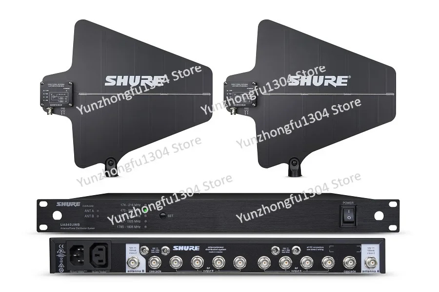 UA845/844 Antenna Amplifier Outdoor Wireless Microphone Received Signal Power Enhancer