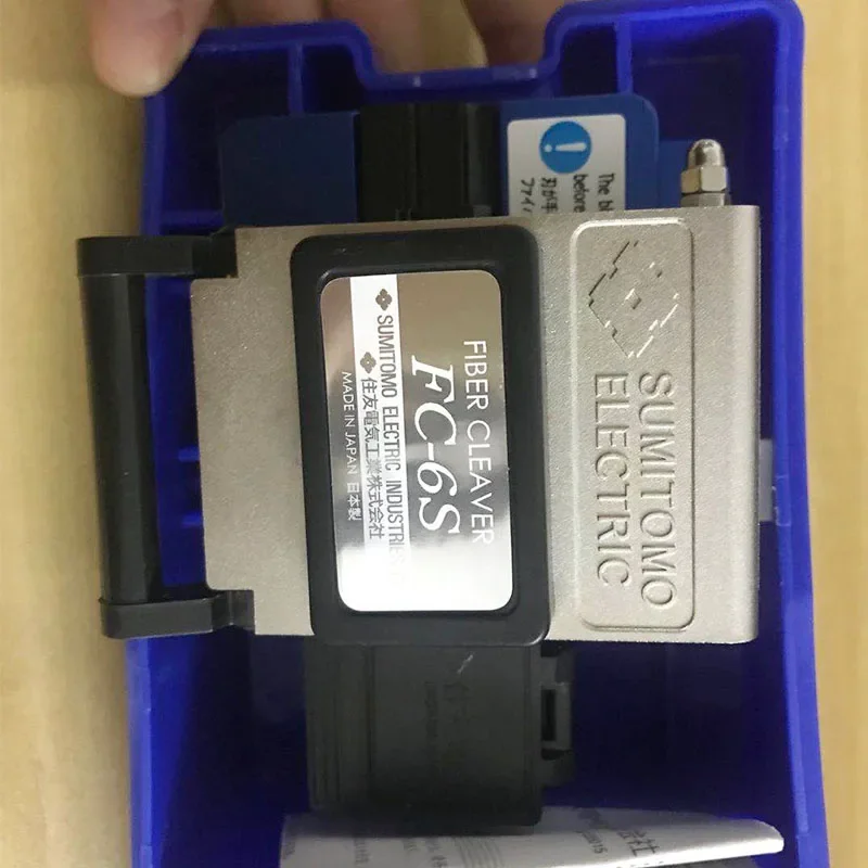 Sumitomo High Quality FC-6S Optical Fiber Cleaver  FC6S High Precision Fiber Optic Cutting Tool Original Quality