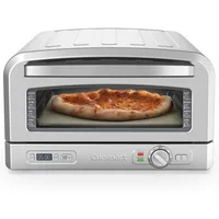 Indoor Pizza Oven – Bake 12” Pizzas in Minutes – Portable Countertop Pizza Oven – Stainless Steel - CPZ-120 1