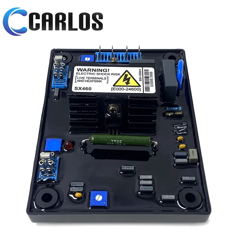 SX460 고품질 AVR 발전기 자동 전압 조정기 안정기 디젤 전기 엔진 제어 발전기 예비 부품 SX460